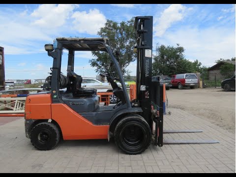 TOYOTA 8-series 8FGU30 6,000lb LP (Propane) #0465 - Forklift for Sale
