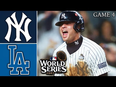 New York Yankees vs Los Angeles Dodgers | World Series Game 4 Highlights