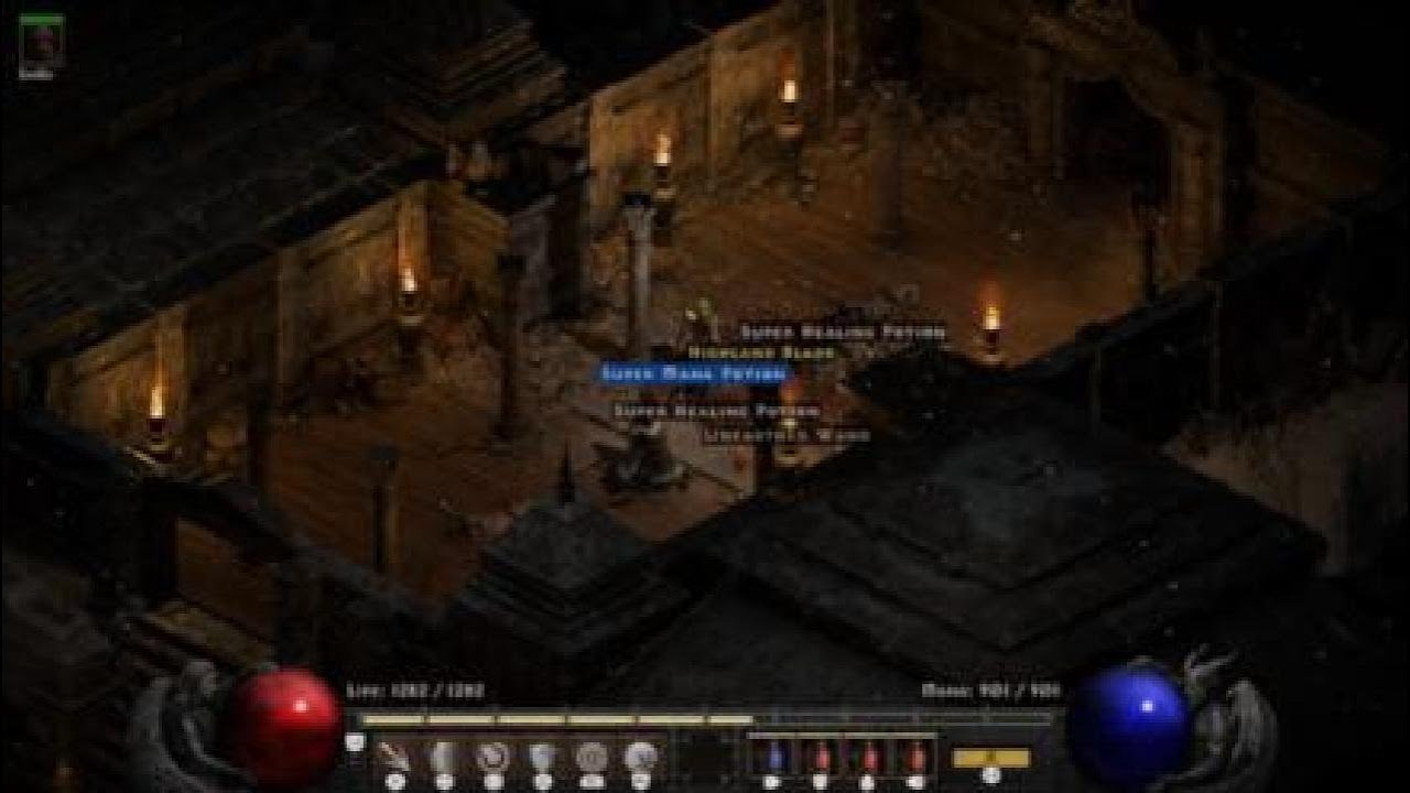Diablo 2 Resurrected - Death's Web Drop