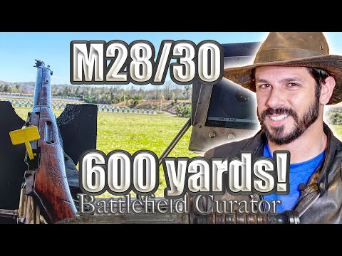 Simo Häyhä Rifle Accuracy Test - Finnish Mosin M28/30 at 600 Yards!
