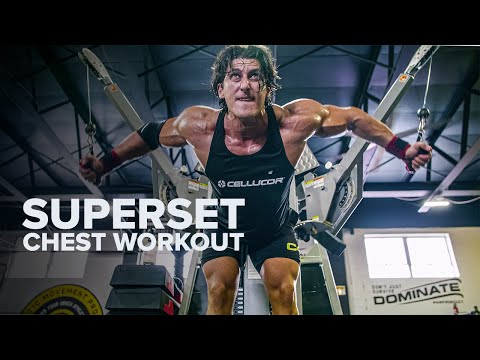 The Best Superset Chest Workout to Gain Mass | Sadik Hadzovic