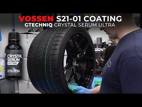 Coating My Vossen S21-01 With Gtechniq Crystal Serum Ultra