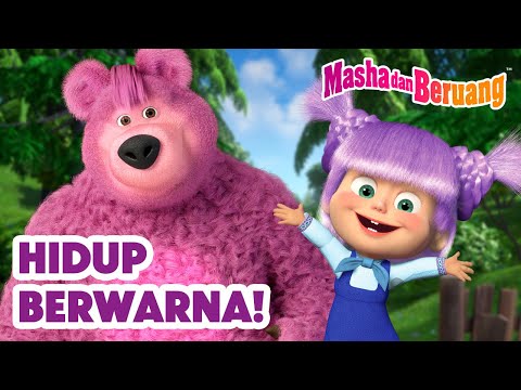 👩‍🎨🎨 Hidup Berwarna! 👩‍🎤🌸 Koleksi kartun episode terbaik 🎬 Masha dan Beruang