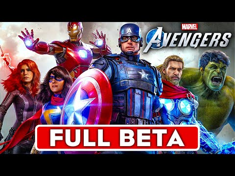 MARVEL'S AVENGERS Gameplay Walkthrough Part 1 FULL BETA [1080P HD 60FPS PS4 PRO] - No Commentary