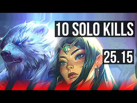 VOLIBEAR vs IRELIA (TOP) | 10 solo kills, 39k DMG | KR Master | 25.15
