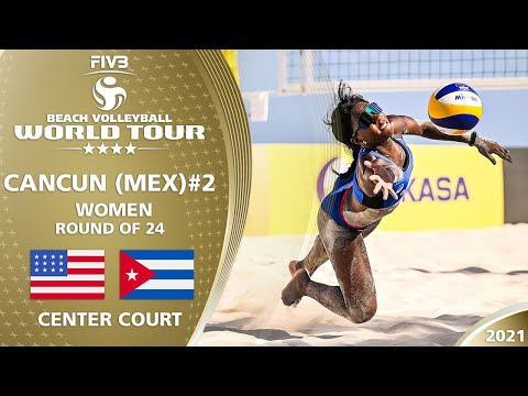 Claes/Sponcil vs. Lidy/Sanchez - Full Match | 4* Cancun 2021 #2