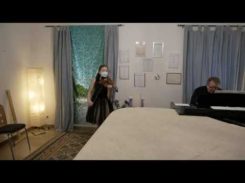 Klassenabend Violinklasse Parwaneh Haderer - W. A. Mozart: "Sonate e-moll KV 304, 1.Satz"