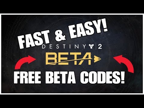 FAST & EASY WAY TO GET FREE DESTINY 2 BETA CODES!!! #Destiny2Beta