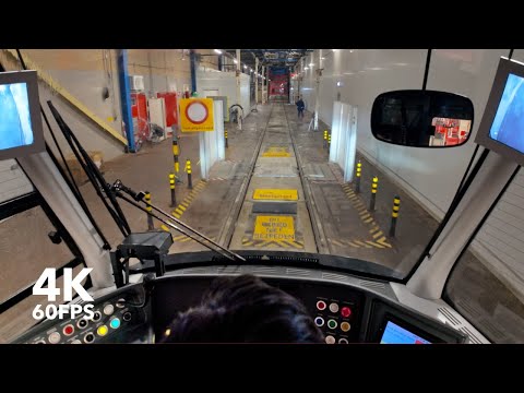 To the depot without passengers | 🚊 HTM Line 11 | 4K Tram Cabview | 🇳🇱 The Hague | Siemens Avenio