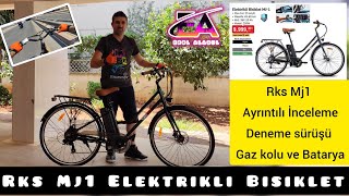Rks Mj1 Elektrikli Bisiklet Tanıtımı, Deneme sürüşü ve Ayrıntıları #bim Mj1, Zf 