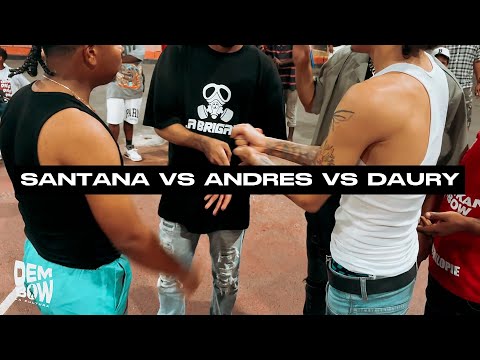 SANTANA VS ANDRES VS DAURY BAILANDO DEMBOW CAT 1VS1 FINAL ''GANADOR ANDRES'' DOMINIKAN DEMBOW VOL6