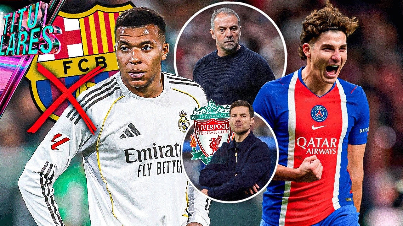 ¡Mbappe SIN clásico! | Malas noticias para el Barca | PSG con todo por Julián | Reds dudan de Xabi