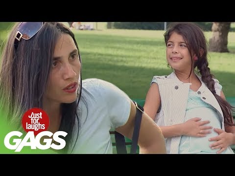 Pregnant Little Girl - Just For Laughs Gags