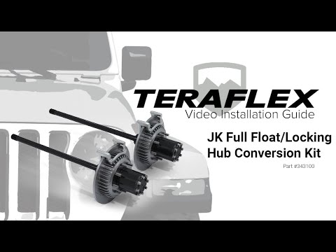 TeraFlex Install: Full Float/Locking Hub Conversion Kit