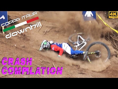 DOWNHILL 2022 - COPPA ITALIA # 3 Borno | CRASH COMPILATION [4K UHD]