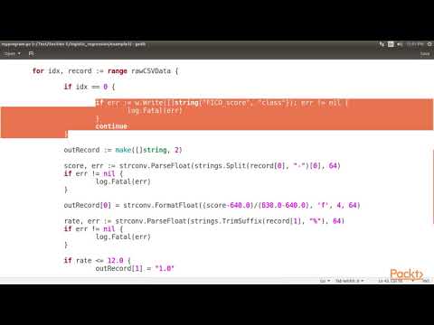 Machine Learning with Go The Course Overview | packtpub com