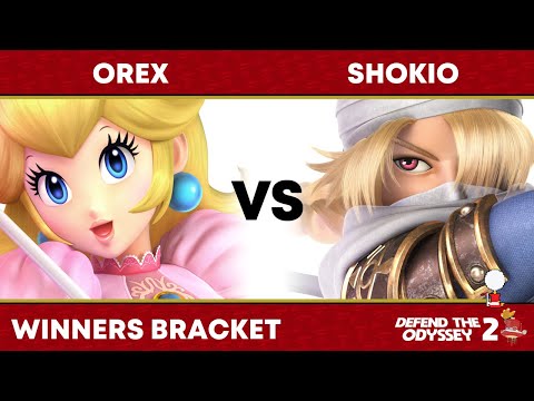 Defend the Odyssey 2 - DRiP | Orex (Peach) VS TLOC | Shokio (Sheik) - Winners Bracket - SSBU