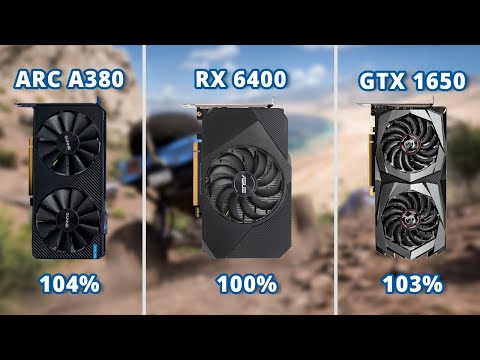 Intel Arc A380 vs RX 6400 vs GTX 1650 - Not What We Expected!