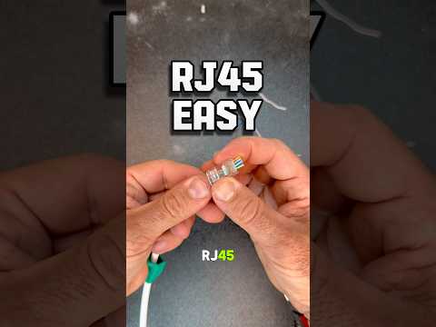 Crimpar RJ45 easy