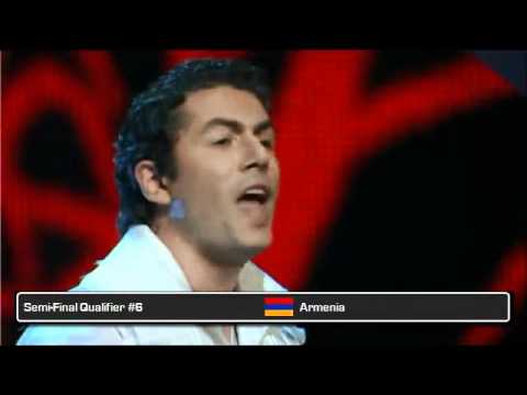 Results of 1st Semi-Final - Eurovision 2007