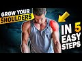 How To Build Boulder Shoulders (5 EASY STEPS)