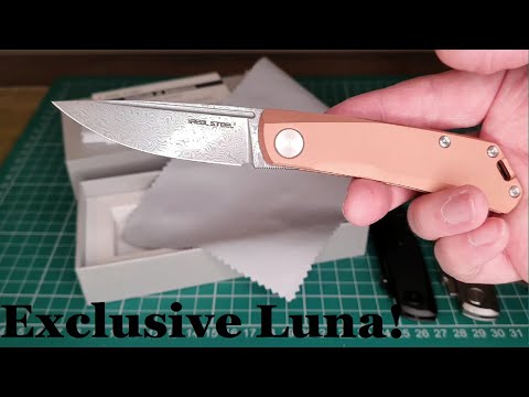 Real Steel Luna - Copper and Damascus Jusaya Exclusive!  Bling, bling bling