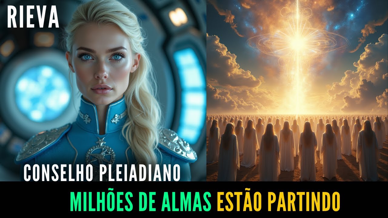 🔴RIEVA - CONSELHO DE LUZ PLEIADIANO  |  A VERDADE CHOCANTE SOBRE A TERRA  |