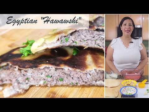Egyptian “Hawawshi” – Burgers fried INSIDE a crispy pita bread