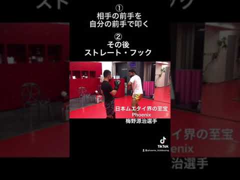 梅野源治解説！相手の防御を崩して打ち込むコンビネーション