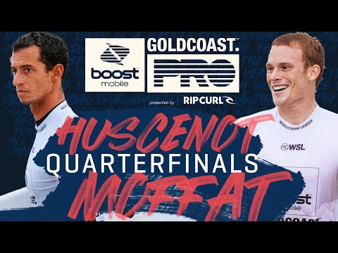 Maxime Huscenot vs Dylan Moffat | Boost Mobile Gold Coast Pro - Quarterfinals Heat Replay