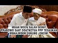 Viral Video KH Maimun Zubair Salah Sebut Prabowo Saat Doa Romahurmuziy Mbah Moen Dukung Jokowi