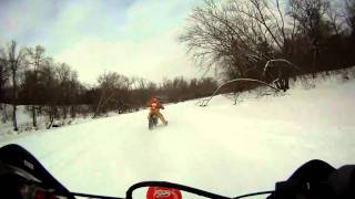 preview picture of video 'Gopro HD - Frozen River, Hot Lap......Part 1'
