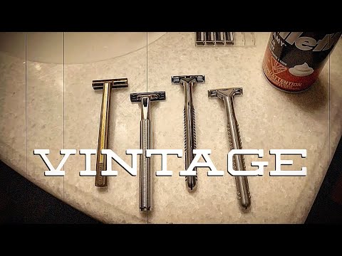 Gillette’s Vintage  Razors | The BEST a Man Can Get!  [Trac II, Atra, Sensor] average guy tested