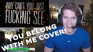Chris REACTS to For All Those Sleeping - You Belong With Me (Cover)