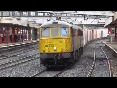 86613/86610 4z83 and 86632/86612 4m83 Saturday liners, 14th November 2015