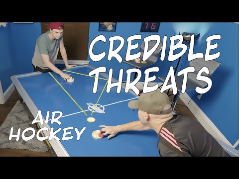 How to play Air Hockey and WIN - Offense - Credible Threats - YouTube