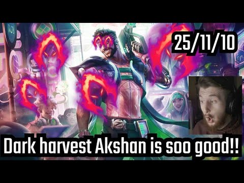 Dark harvest Akshan is soo good!! match highlights