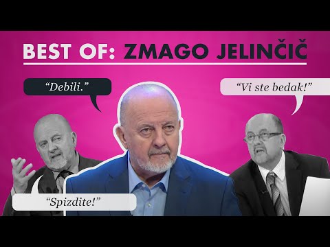 Best Of: Zmago Jelinčič – Epske izjave brez dlake na jeziku | Try not to Laugh | Politika Slovenije