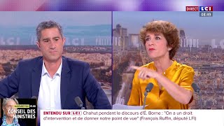« Ce discours est chloroformé, c'est de la langue de coton ! », estime François Ruffin
