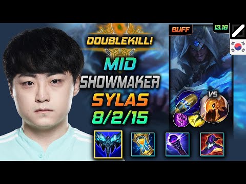 Sylas Mid Build ShowMaker Everfrost First Strike - LOL KR Challenger Patch 13.16