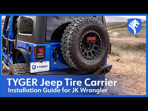 Tire Carrier for Jeep Wrangler JK | Install Guide | TYGER AUTO