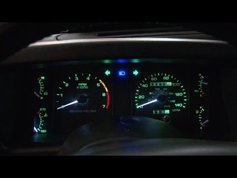 Mustang Scott Drake LED Gauge Light Kit 1979-1993 Installation