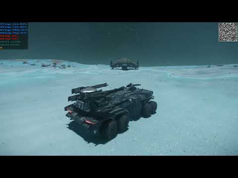 Star Citizen | "Anvil Centurion" Test drive on Magda