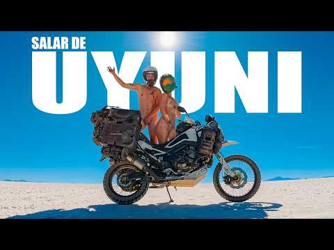 Unfassbare Motorradtour zum Salar de Uyuni - Campen auf dem größten Salzsee | Dokumentation [EP19]