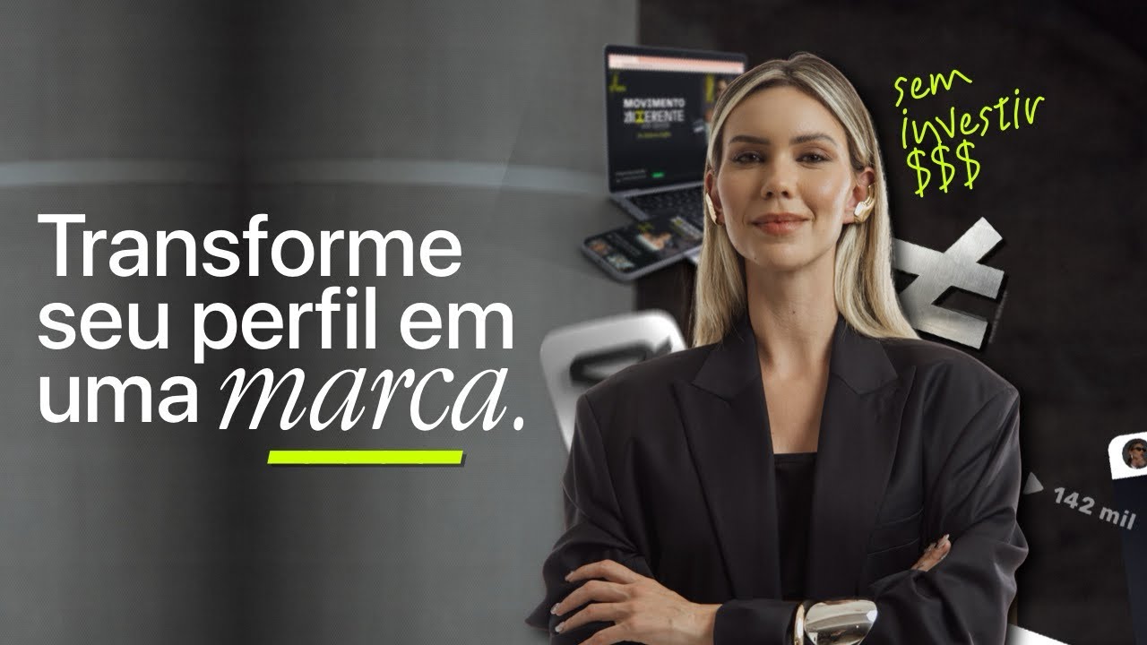 Pare de ignorar o branding e faça seu @perfil crescer.