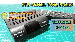 Download lagu Review STB TAFFWARE HD-99T2 | STB Mungil yang Bagus | Memilih STB yang Aman anti Meledak mp3