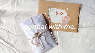 penpal with me 💌 | food theme 🍰