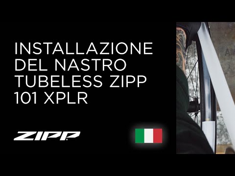 Installazione Del Nastro Tubeless ZIPP 101 XPLR