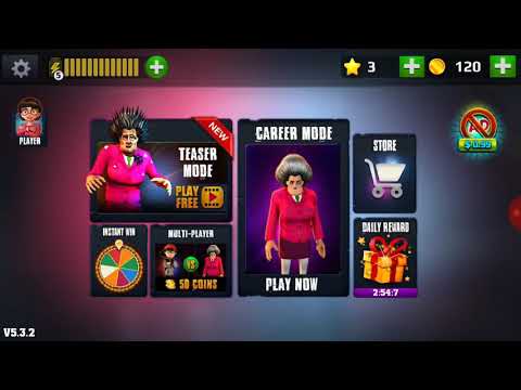 A professora ficou careca