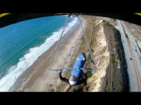 Hang Glider Realizes He Made A Horrible Mistake